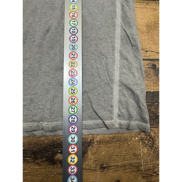 Rock & Republic Mens Gray Acid Wash Short Sleeve Polo Shirt Large RR141101 - Picture 3 of 8